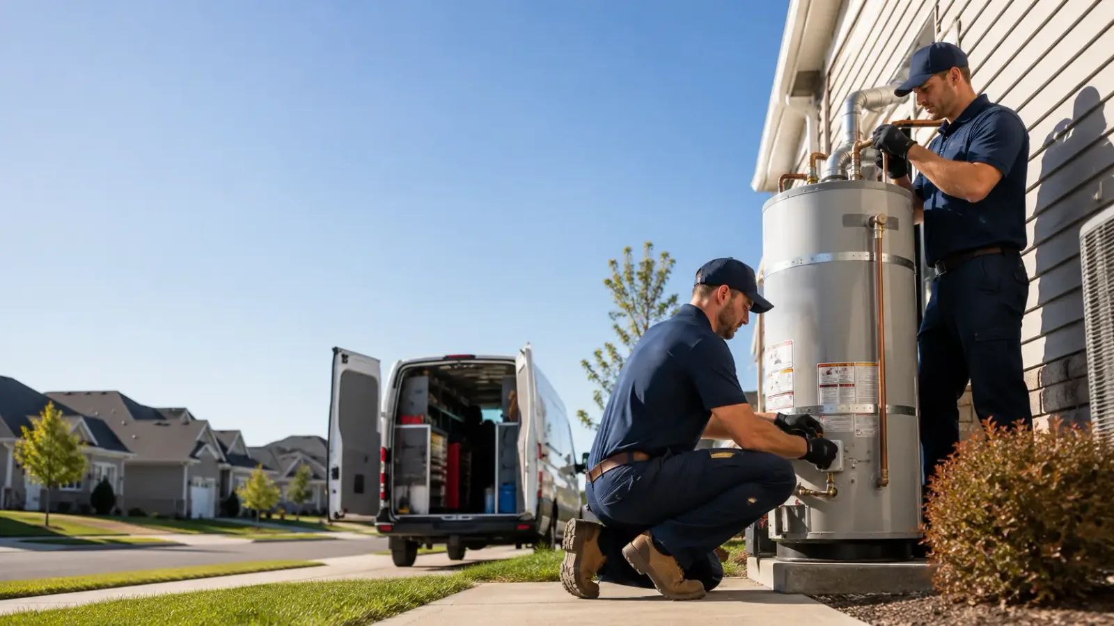 Water Heater Installation in Conception, MO